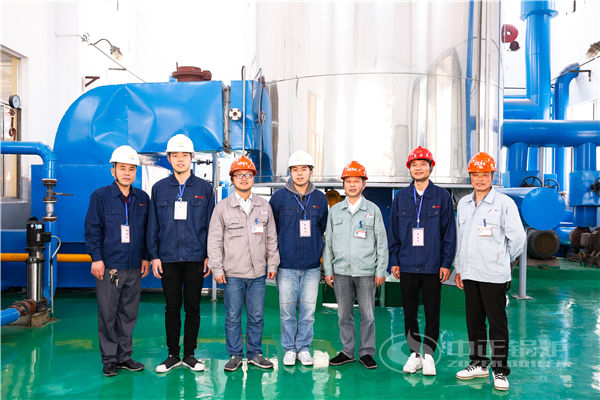 一臺1噸30mg低氮燃氣蒸汽鍋爐