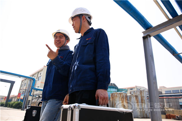 10噸燃氣熱水鍋爐