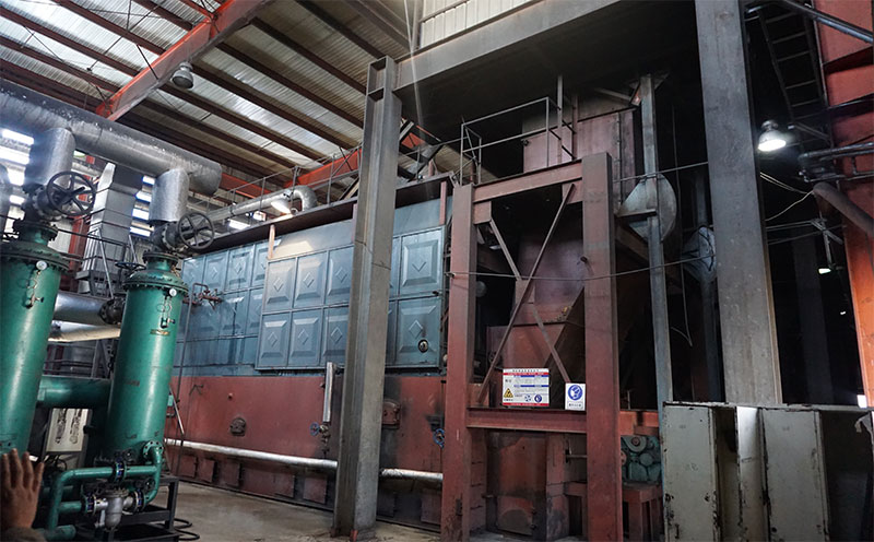 40噸燃煤鍋爐客戶案例圖片